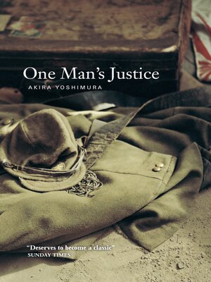 cover image of One Man's Justice